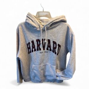 H&M Light Gray Hoodie with Logo